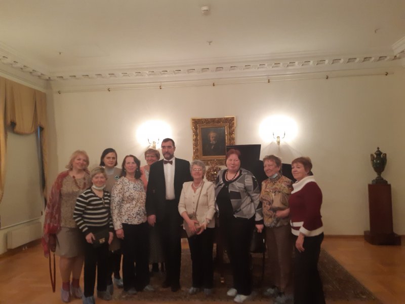 Концерт Константина Ганшина в музее актеров Самойловых