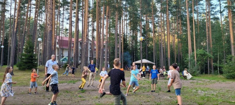 Творческий лагерь "Теремок" в Рощино