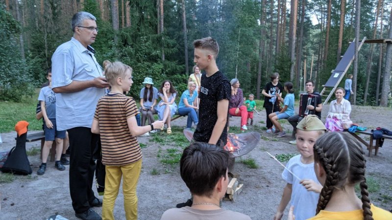 Творческий лагерь "Теремок" в Рощино