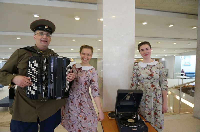 Концерт ко дню Победы в БКЗ "Октябрьский"