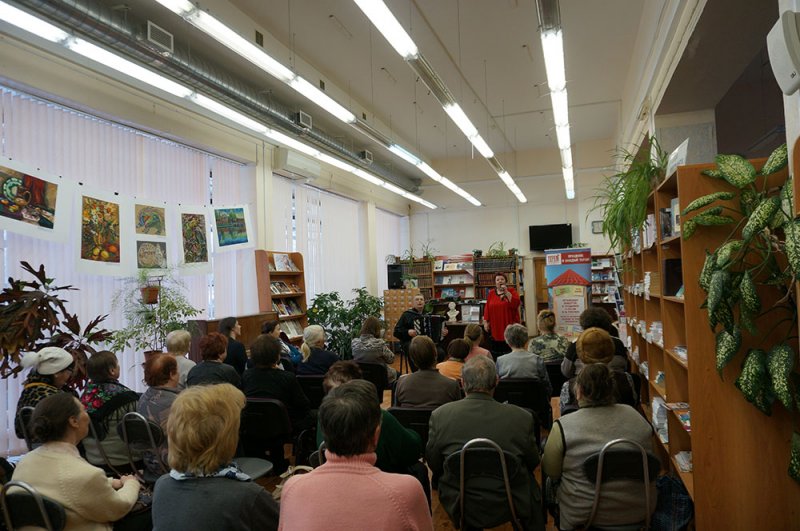 Спонсорские, благотворительные концерты для пенсионеров