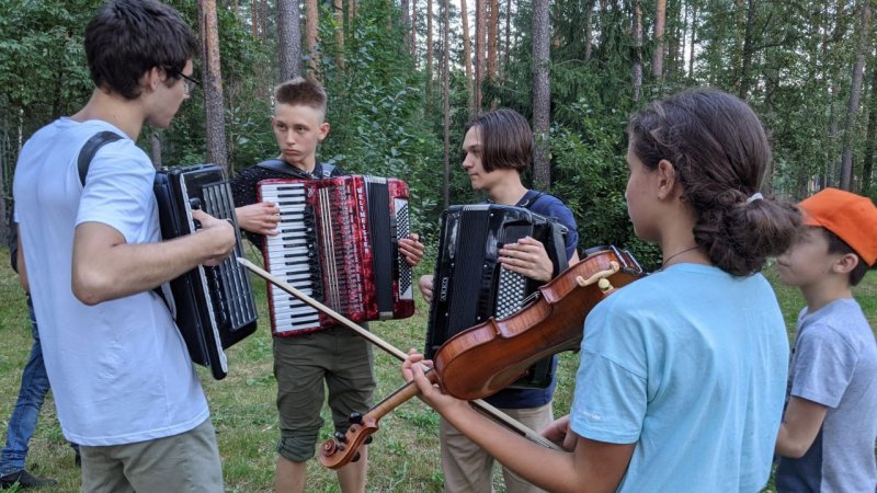 Творческий лагерь "Теремок" в Рощино