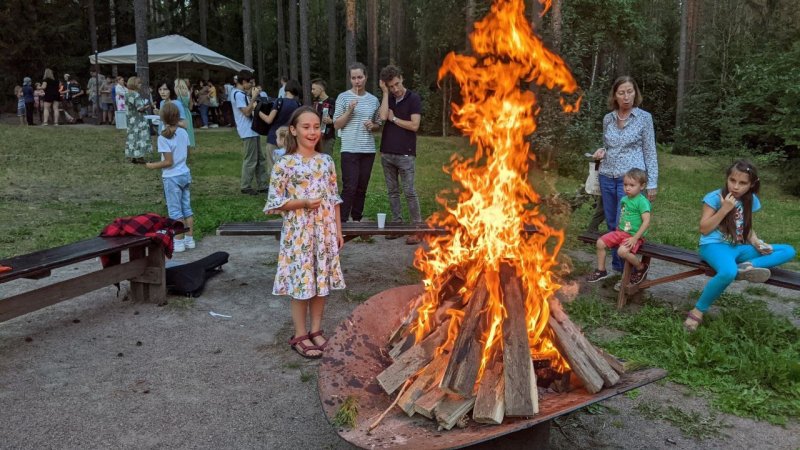 Творческий лагерь "Теремок" в Рощино