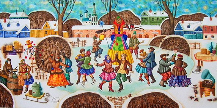 празднование масленицы